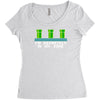 definitely in my zone Women's Triblend Scoop T-shirt