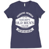 new grumpy old men's club Ladies Fitted T-Shirt