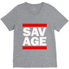 Martinez Twins savage V-Neck Tee
