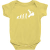 moto cross free style evolution cool Baby Onesie