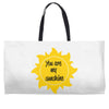 You Are My Sunshine Weekender Totes