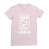 The Best Kind of Dad Raises a Caregiver Yes, She Bought Me This Shirt Ladies Fitted T-Shirt