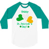 happy st patrik day 3/4 Sleeve Shirt