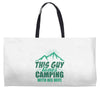 Camper Couple Man Weekender Totes
