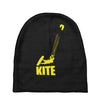 kite kitesurfen kiteboarden fun extremsport top Baby Beanies