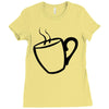 coffee Ladies Fitted T-Shirt