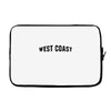 west coast Laptop sleeve