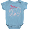 Women's March The Present is Female Baby Onesie