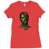 zombie brain out Ladies Fitted T-Shirt