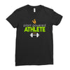 plant powered athlete Ladies Fitted T-Shirt