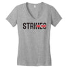 one shot Women's V-Neck T-Shirt
