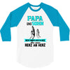 papa und sohn 3/4 Sleeve Shirt