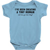 i've been creating a tiny human Baby Bodysuit