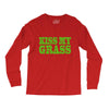 kiss my grass Long Sleeve Shirts