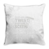 good girls twist bad girls screw Throw Pillow