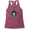 skull racer Racerback Tank