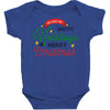 we wish you happy holidays &amp; merry christmas Baby Bodysuit