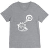 cow says mu V-Neck Tee