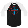 happy father's day 3/4 Sleeve Shirt