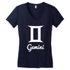 gemini zidiac Women's V-Neck T-Shirt