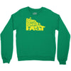 going downhill fast cycling Crewneck Sweatshirt