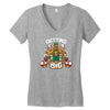 luigi's gym Women's V-Neck T-Shirt