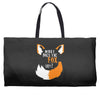 for fox sake Weekender Totes
