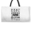 Born In June Weekender Totes