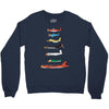 angry planes Crewneck Sweatshirt
