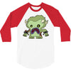 zombie monster 3/4 Sleeve Shirt