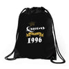 queens are born in 1996 Drawstring Bags
