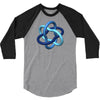 imu logo wt 3/4 Sleeve Shirt