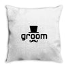 groom Throw Pillow