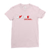 LIVE AS YOU WANT Ladies Fitted T-Shirt