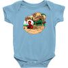 an amazing sand castle Baby Bodysuit