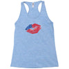4th of July Lip Racerback Tank