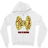 pie fighter Zipper Hoodie