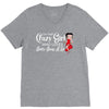 i'm that crazy girl who loves betty boop a lot V-Neck Tee