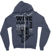 Wine Club Zipper Hoodie