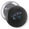 alien terror from deep space Pin-back button
