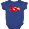 red skinhead bovver boots ideal birthday gift or present Baby Bodysuit