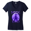 ninja dad Women's V-Neck T-Shirt