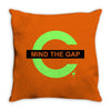 mind the gap kcco keep calm and chive on the chive Throw Pillow