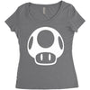 masroom Women's Triblend Scoop T-shirt