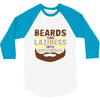 beards turn laziness into awesomeness 3/4 Sleeve Shirt