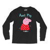 peppa pig aunt pig Long Sleeve Shirts