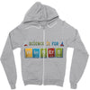 science is for winners Zipper Hoodie