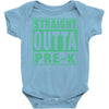 straight outta pre k Baby Bodysuit