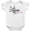 GOD EVERYWHERE Baby Bodysuit