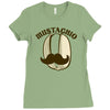 mustachio Ladies Fitted T-Shirt